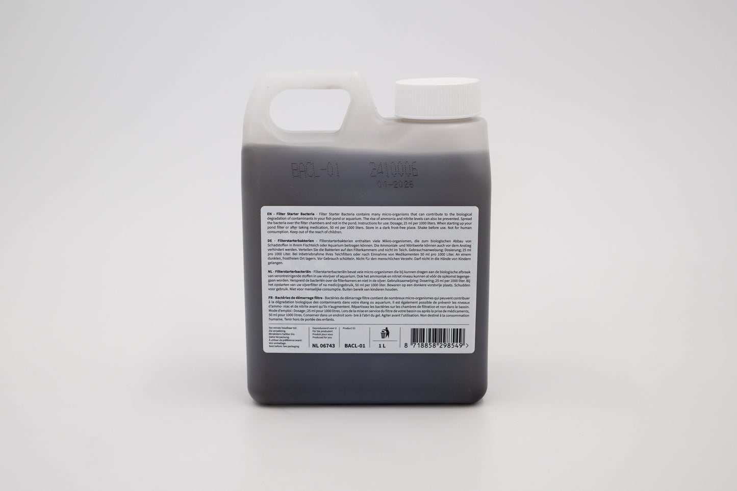 UK Koi Supplies Filter Bacteria Liquid Kickstarter 1L